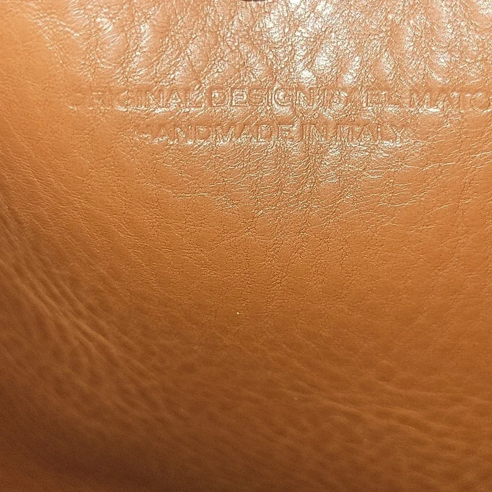 Large El Mato Classic Tan Leather Tote Bag with Removable Strap